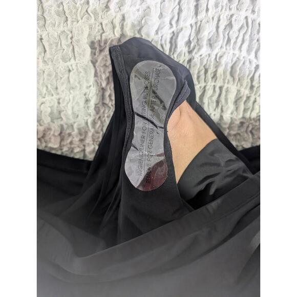 Torrid WOMENS SIZE 6 6X Swim Skirt Ruffle Ruched Black Mermaid‎ - Picture 6 of 7